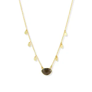 Summer Necklace Smoky Quartz