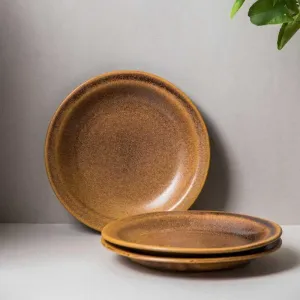 Terra Tones Quarter Plates - Set Of Two
