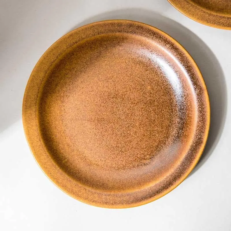 Terra Tones Quarter Plates - Set Of Two