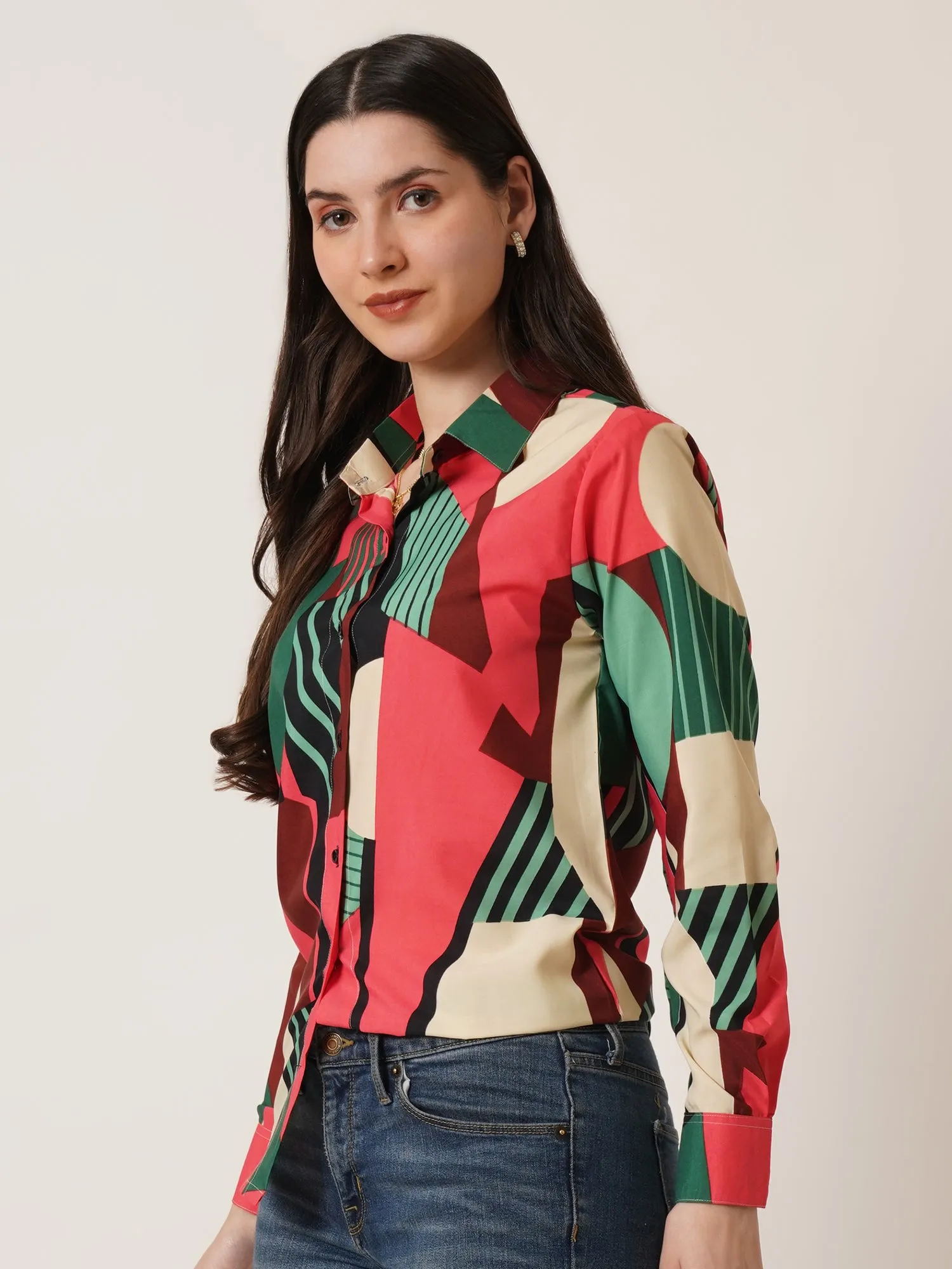 Timeless Striped Elegance Shirt