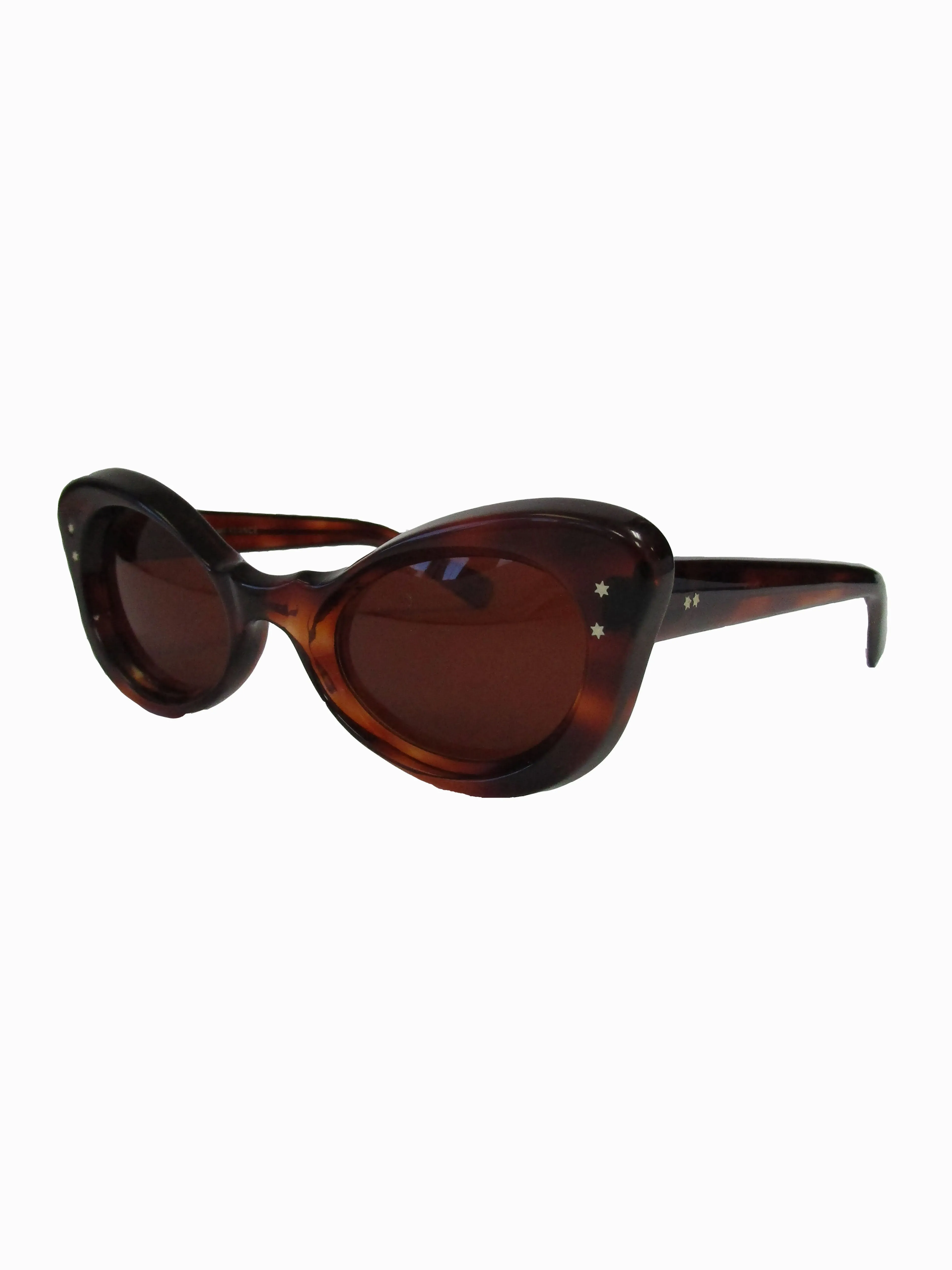 Vintage French Butterfly Tortoise Sunglasses