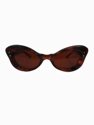 Vintage French Butterfly Tortoise Sunglasses