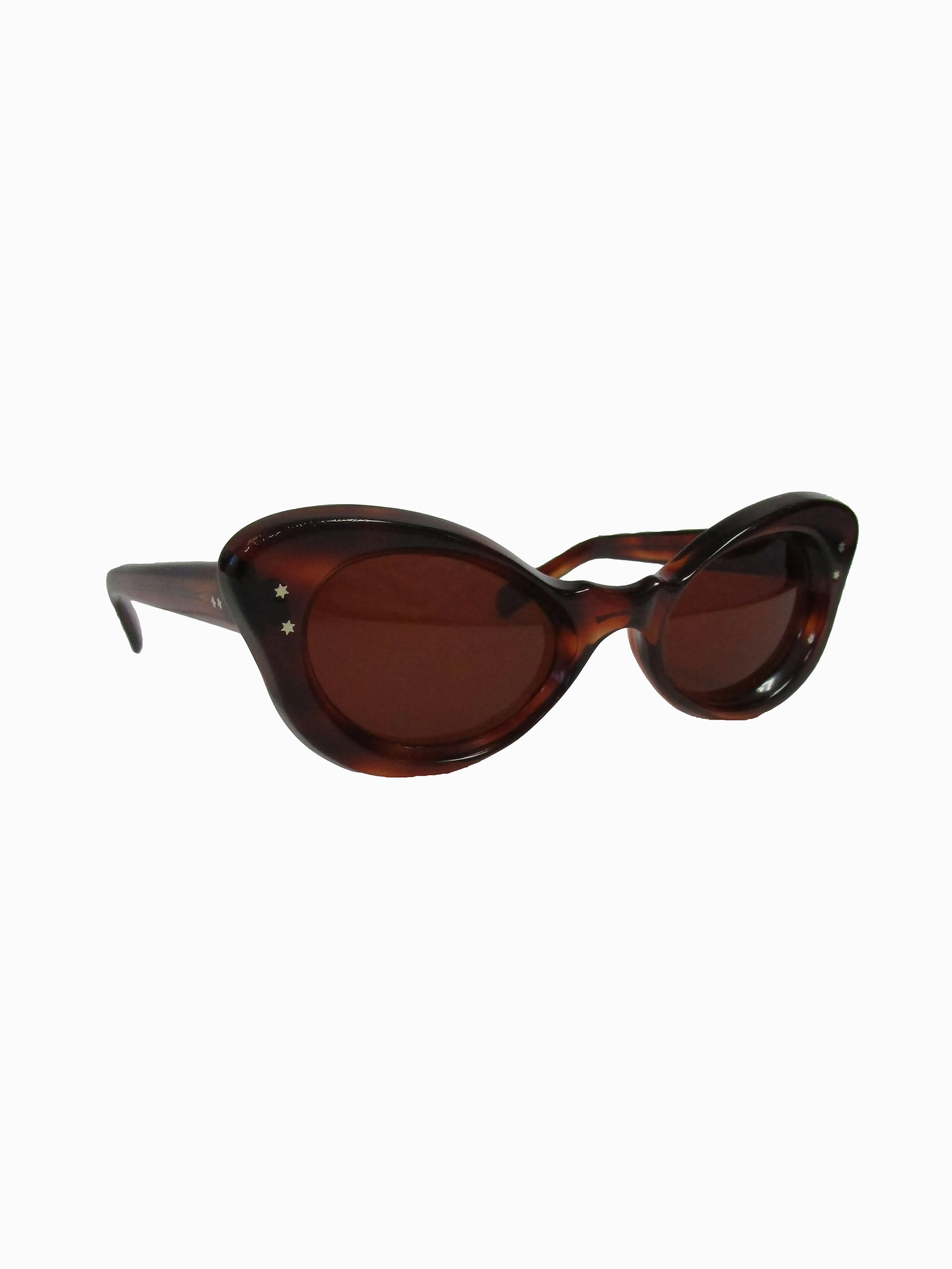 Vintage French Butterfly Tortoise Sunglasses