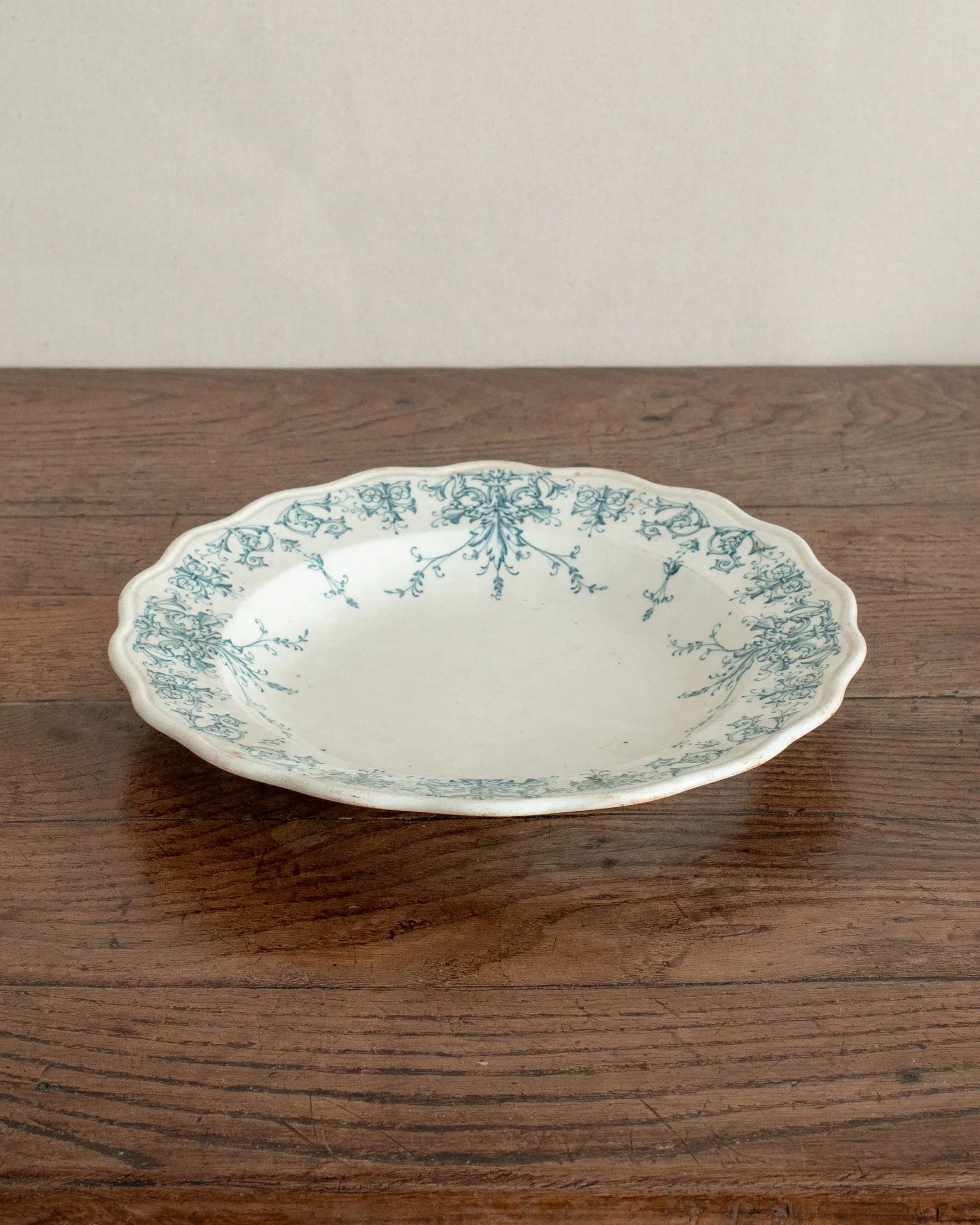 Vintage Transferware Serving Bowl XI