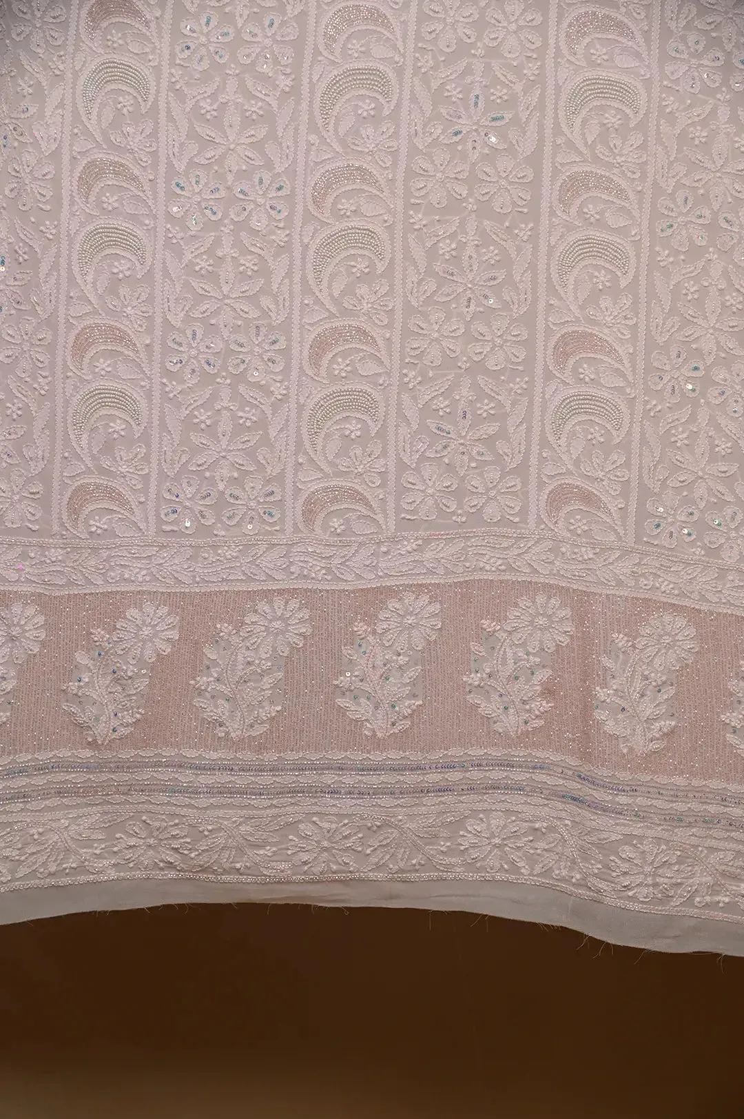 Viscose Length with Dupatta - Powder Pink