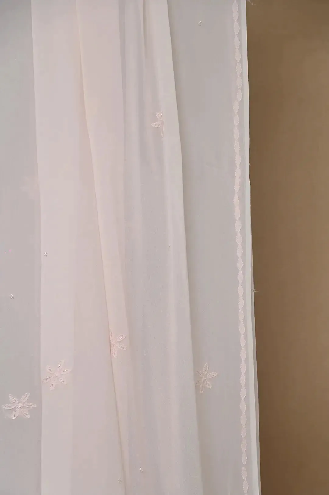 Viscose Length with Dupatta - Powder Pink