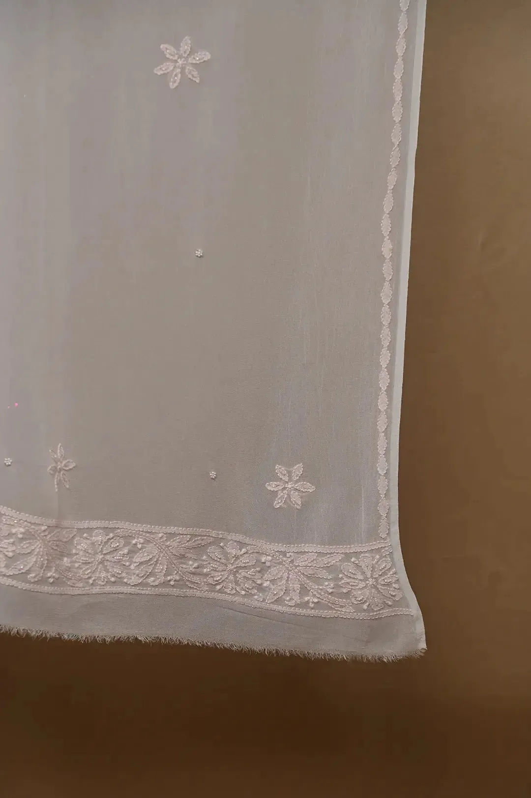 Viscose Length with Dupatta - Powder Pink