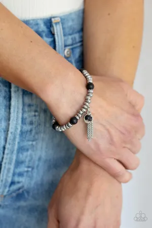 Whimsically Wanderlust- Silver/ Black